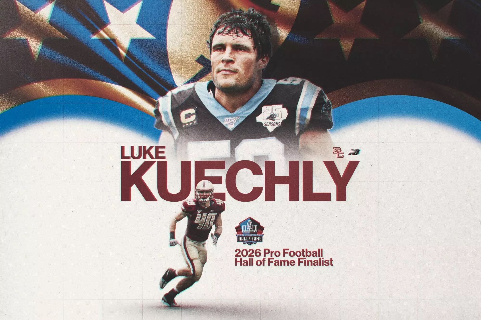 🏆 Boston College’s Legendary Luke Kuechly Voted Into the NFL Hall of Fame